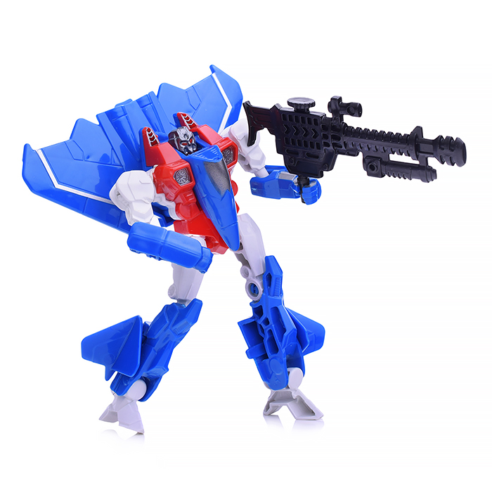 Робот HF7799AB трансформирующийся в самолет, в коробке