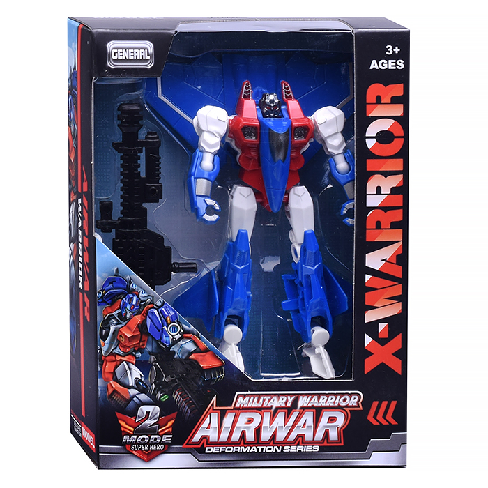 Робот HF7799AB трансформирующийся в самолет, в коробке