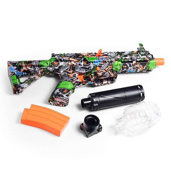 Автомат T03B "Шорох" стреляет гелевыми пулями, в коробке