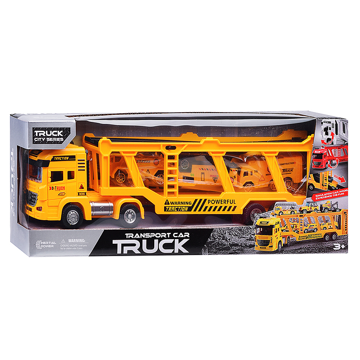 Машина 0100-27A "Автовоз-спецтехника" (свет, звук) вкоробке