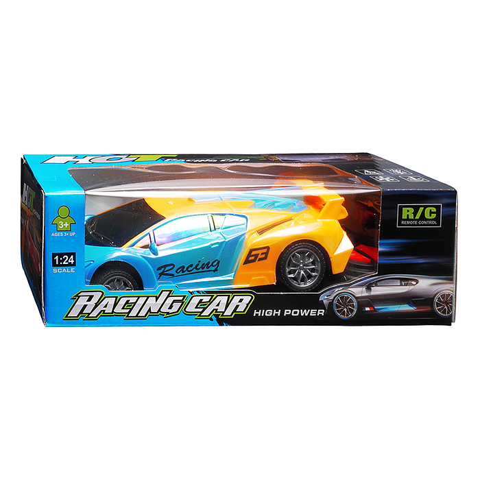 Машина  на Р/У, 27 MHz BJ863-61A "Звуковая скорость" в коробке