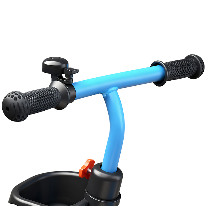 Велосипед трехколесный Rocket 2026, колеса EVA 10"/8", цвет синий