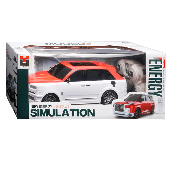 Машина 633-16A "Покоритель" р/у, 27 MHz, с аккум., в коробке 