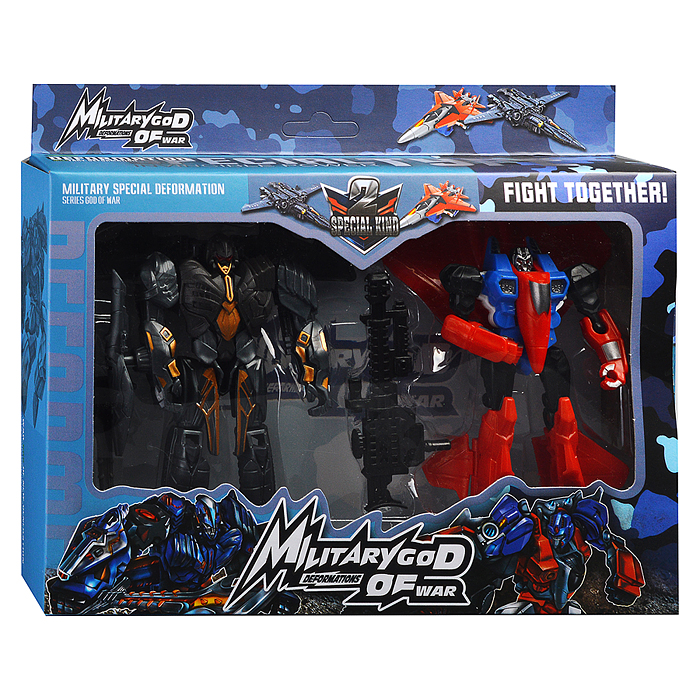 Робот HF111-10 "Истребитель" трансформирующийся, в коробке