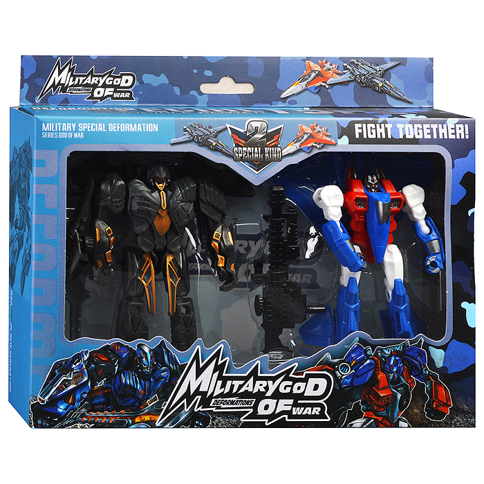 Робот HF111-10 "Истребитель" трансформирующийся, в коробке