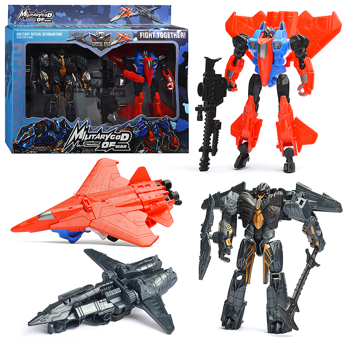 Робот HF111-10 "Истребитель" трансформирующийся, в коробке