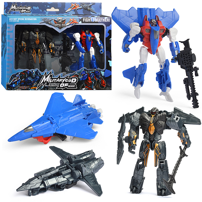 Робот HF111-10 "Истребитель" трансформирующийся, в коробке