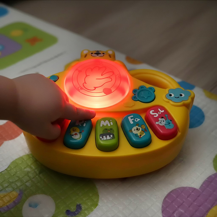 Игрушка музыкальная 368-115C "Мишка" звук, в коробке