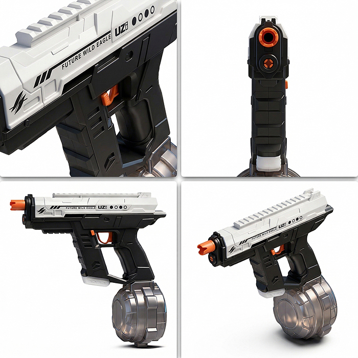 Водное оружие KB1323 "Hydro Hustle" в коробке (цвет серый)