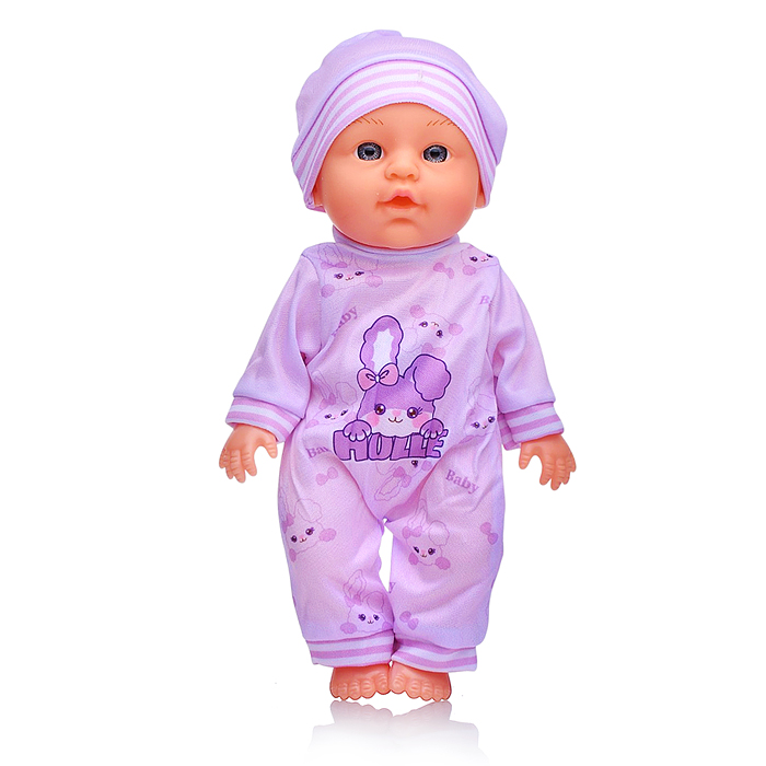 Пупс UT0345 "Очаровательный малыш" (пьет, писает) с аксессуарами, в пакете