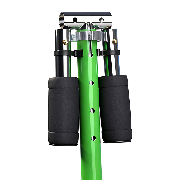 Самокат 2-х колесный R0221 ROCKET,колеса PU/ 125 мм, ABEC 7, зеленый (в пакете)