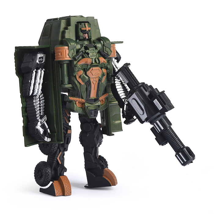 Робот HF1010-4AB трансформирующийся в военную машину, в коробке