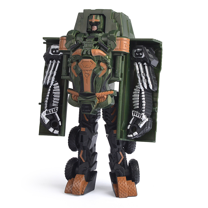 Робот HF1010-4AB трансформирующийся в военную машину, в коробке