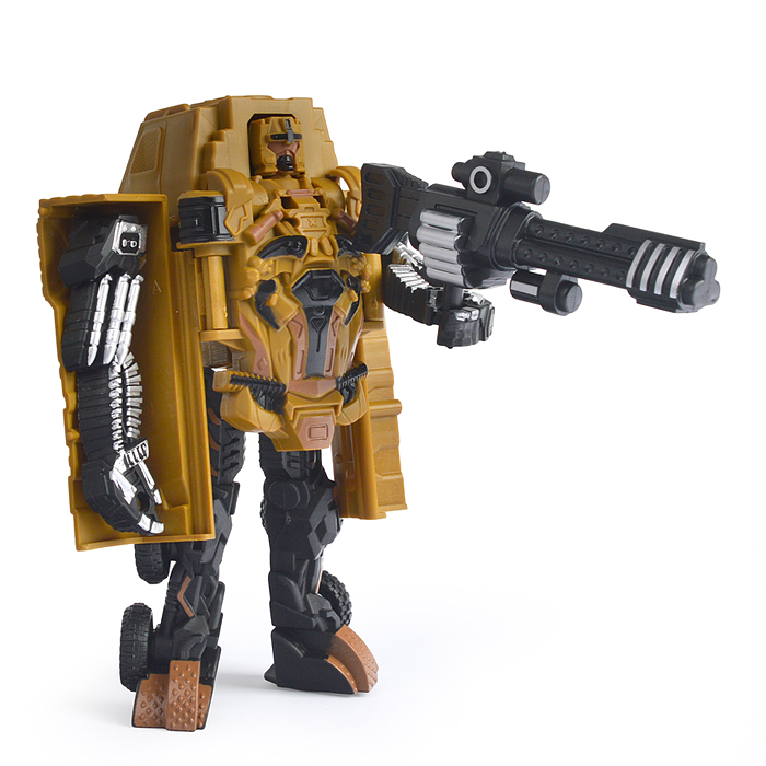 Робот HF1010-4AB трансформирующийся в военную машину, в коробке