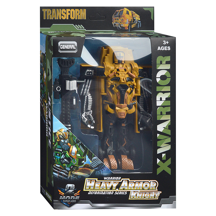 Робот HF1010-4AB трансформирующийся в военную машину, в коробке