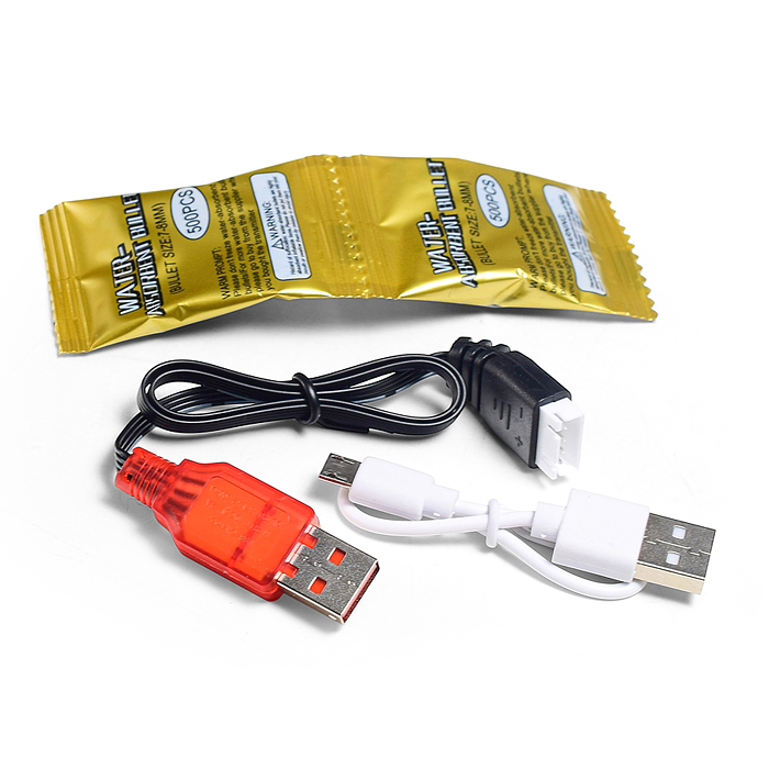 Автомат T05C "Штурм" стреляет гелевыми пулями, в коробке