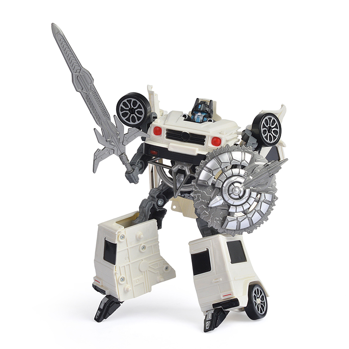 Робот HF9189AB трансформирующийся в полицейскую машину, в коробке