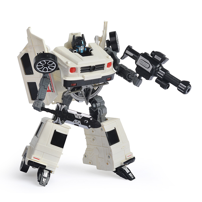 Робот HF9189AB трансформирующийся в полицейскую машину, в коробке