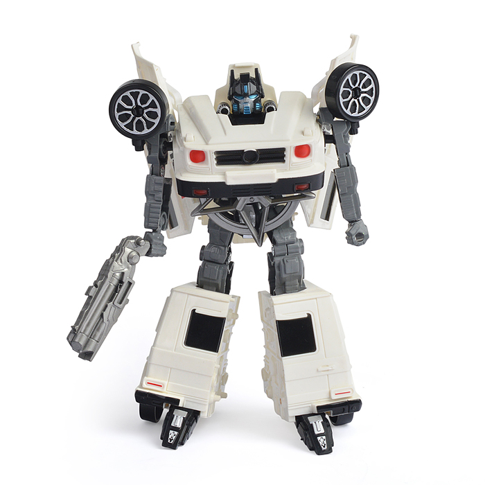 Робот HF9189AB трансформирующийся в полицейскую машину, в коробке