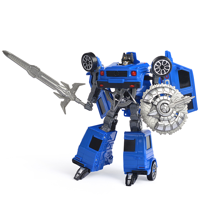 Робот HF9189AB трансформирующийся в полицейскую машину, в коробке