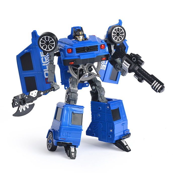 Робот HF9189AB трансформирующийся в полицейскую машину, в коробке