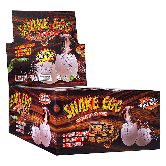 Игрушка-сюрприз 086-7 "Змея" в коробке