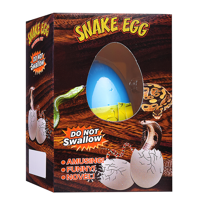 Игрушка-сюрприз 086-7 "Змея" в коробке