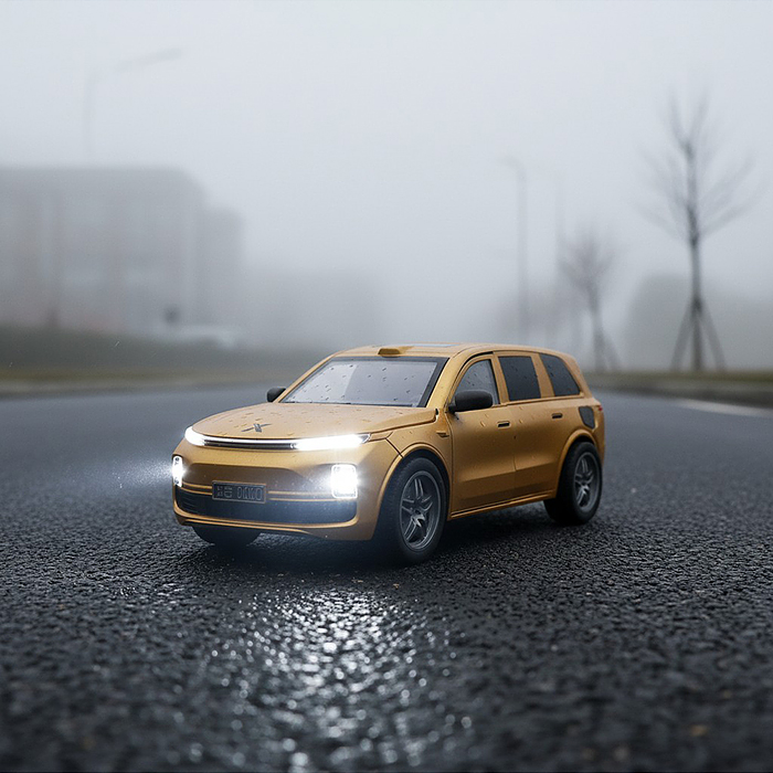 Машина KS-121Y "Энергия спорта" р/у, 27 MHz, в коробке