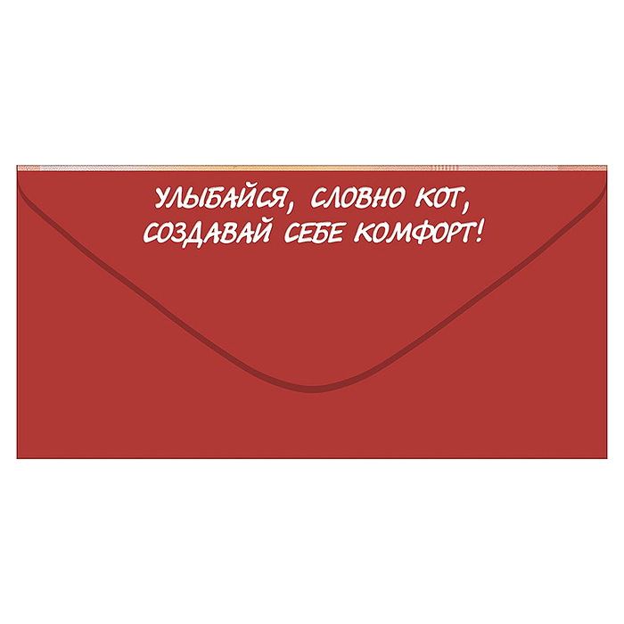 Конверт для денег "Пять котысяч" (пять котов на купюре)