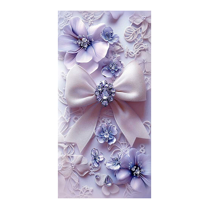 Конверт для денег без надписи (бант с брошью, цветы cо стразами, цветы-вышивка)