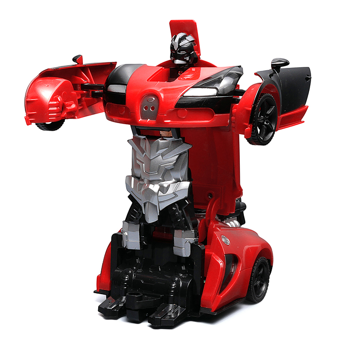 Машина 986-3A "Машина-робот 2" р/у, 27 MHz, со спреем, с акккум., в коробке 