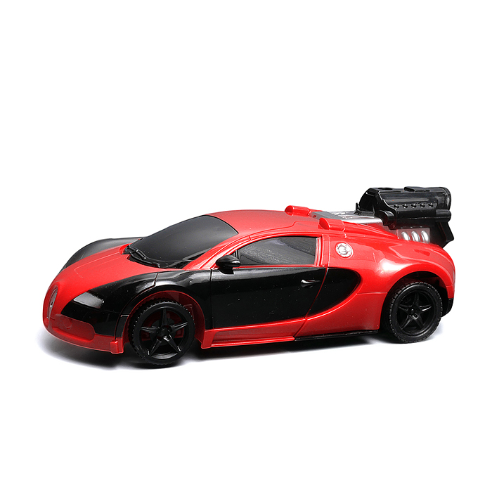 Машина 986-3A "Машина-робот 2" р/у, 27 MHz, со спреем, с акккум., в коробке 