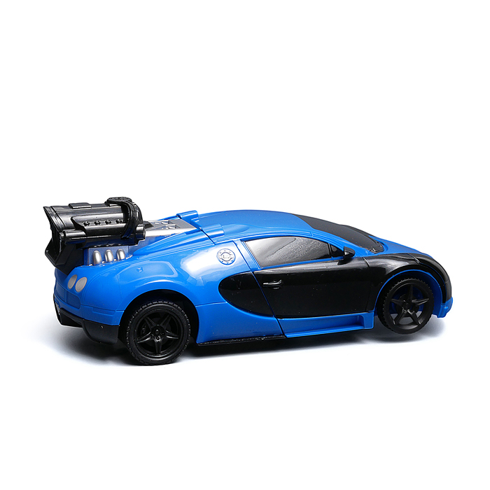 Машина 986-3A "Машина-робот 2" р/у, 27 MHz, со спреем, с акккум., в коробке 