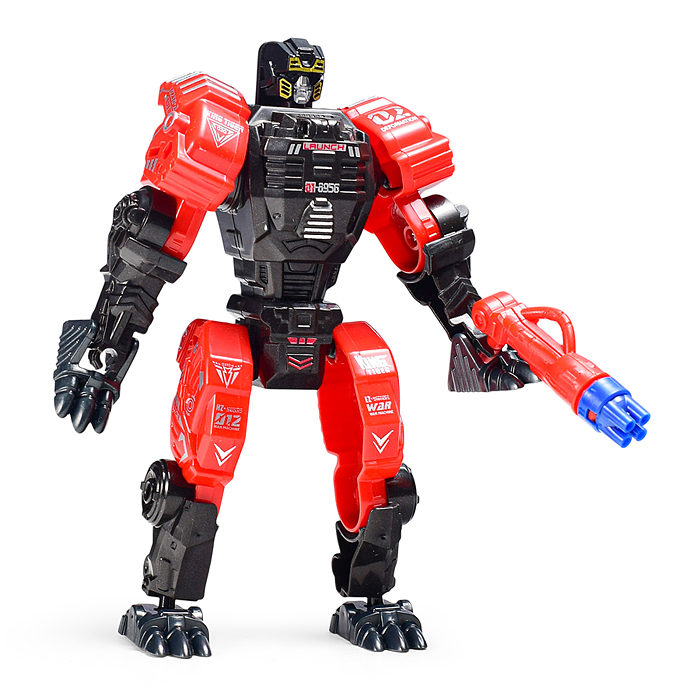 Робот HF9989-17AB трансформирующийся в леопарда и волка, в коробке