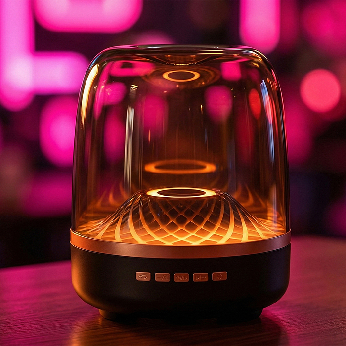 Светильник-колонка V7 "Тёплый ритм" в коробке