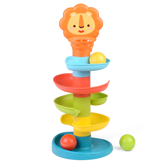 Развивающая игрушка горки HE8067 "Милый львенок" в коробке