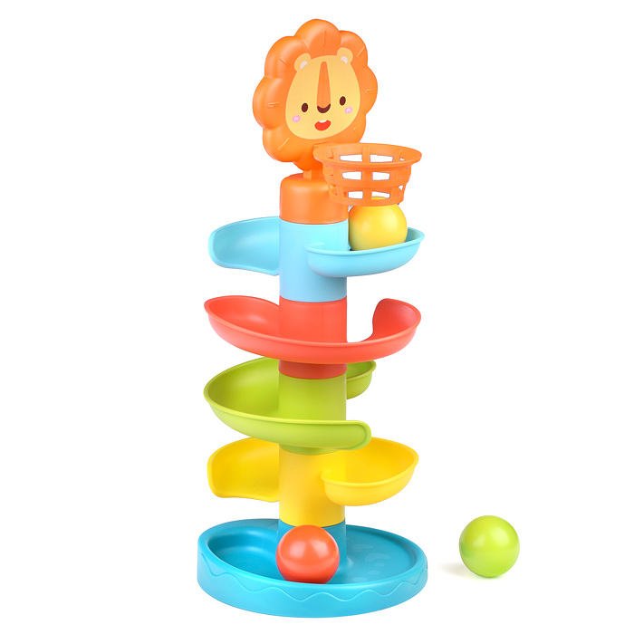 Развивающая игрушка горки HE8067 "Милый львенок" в коробке