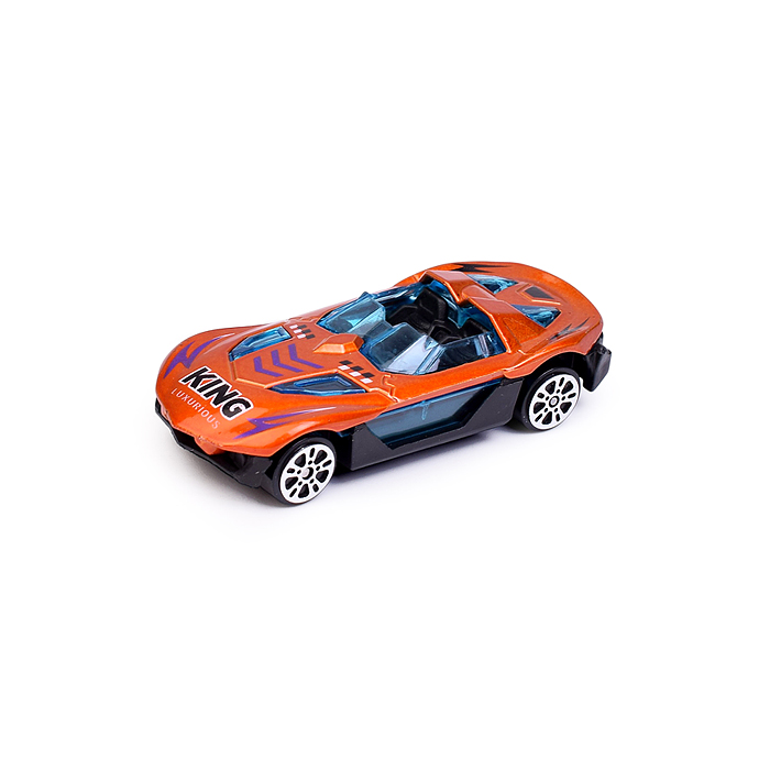 Парковка 69950A "Сити-паркинг" 1 металлическая машина в наборе, (свет, звук) в коробке