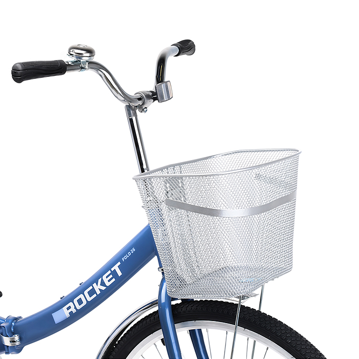 Велосипед 26" Rocket City Fold 26, цвет синий, размер 19"