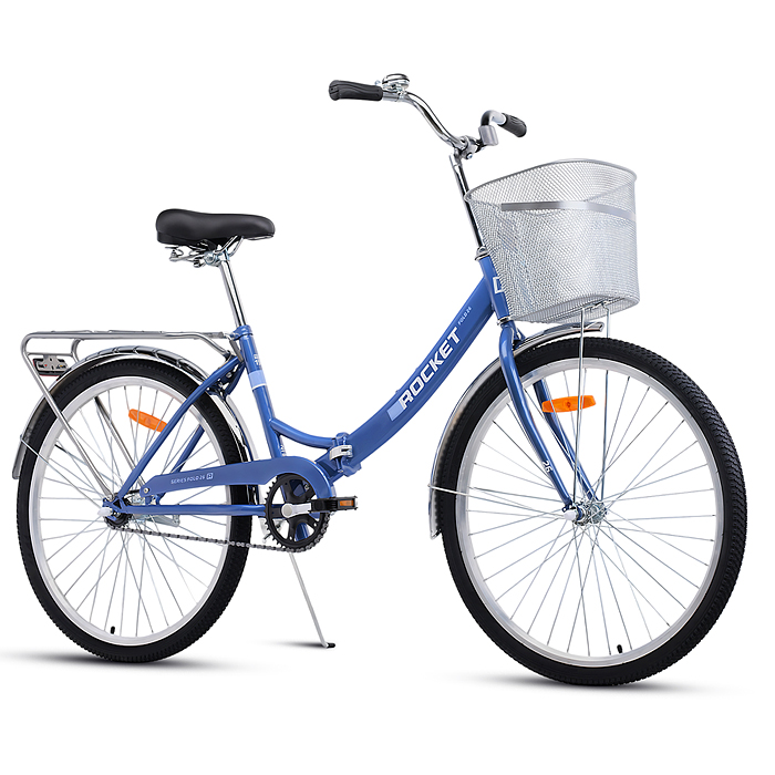 Велосипед 26" Rocket City Fold 26, цвет синий, размер 19"