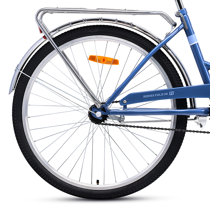 Велосипед 26" Rocket City Fold 26, цвет синий, размер 19"