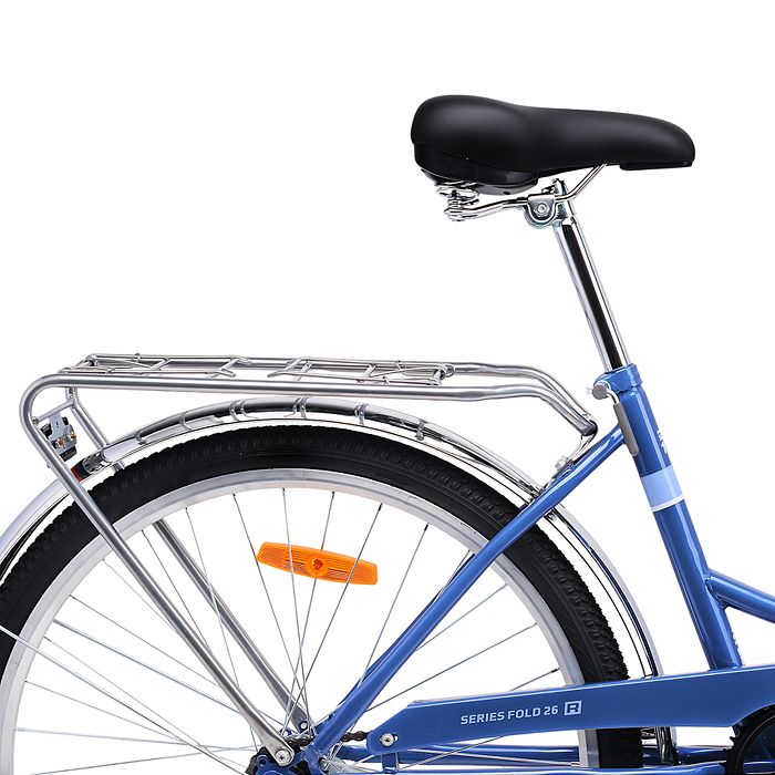 Велосипед 26" Rocket City Fold 26, цвет синий, размер 19"