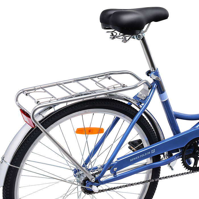 Велосипед 26" Rocket City Fold 26, цвет синий, размер 19"