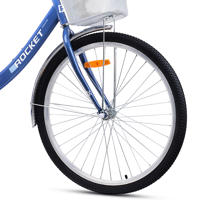 Велосипед 26" Rocket City Fold 26, цвет синий, размер 19"