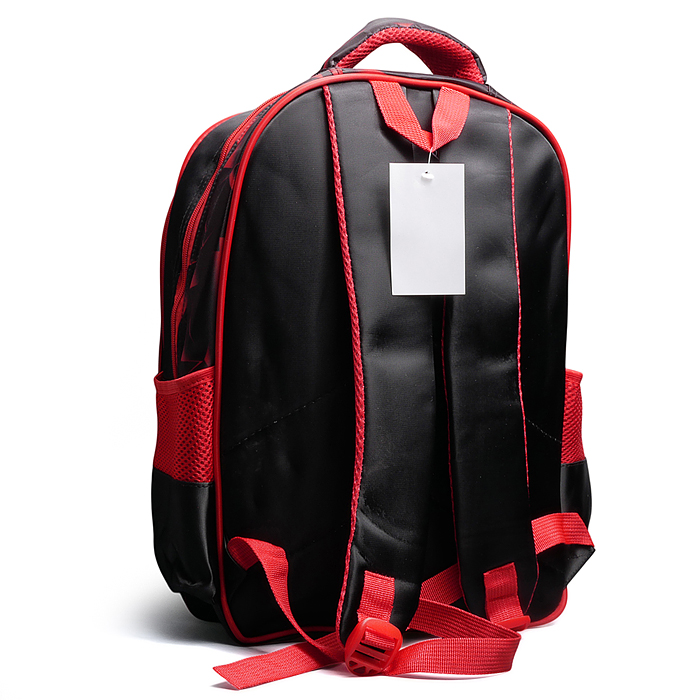 Рюкзак школьный "Авто" 41x30x15 см, 3 отделения, 2 кармана, уплотненная спинка, ОПП-упаковка