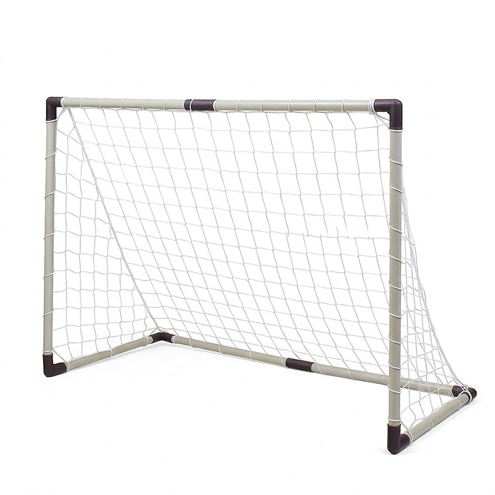 Ворота футбольные JB8888C "Не пропусти мяч" (мяч, насос) в коробке