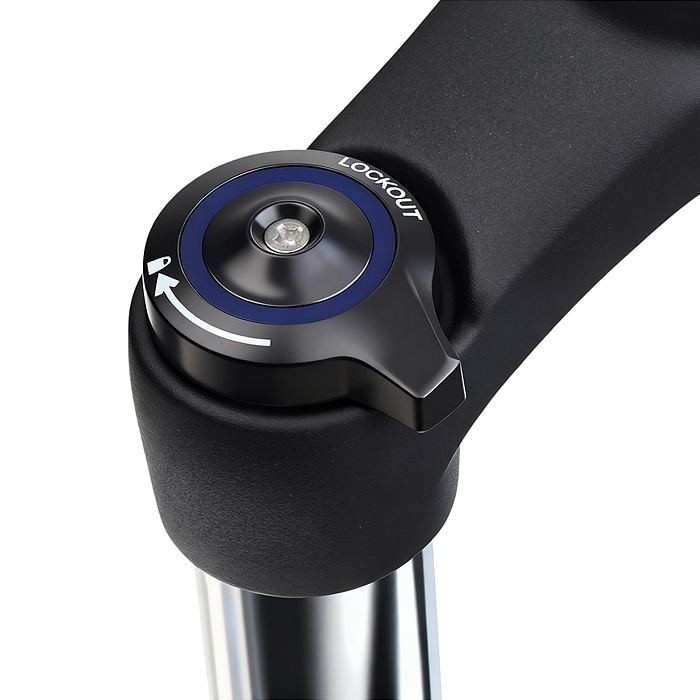 Вилка амортизационная 29" стальная, ход 70мм, под диск. торм. шток 1-1/8 210мм, прямой шток, черная