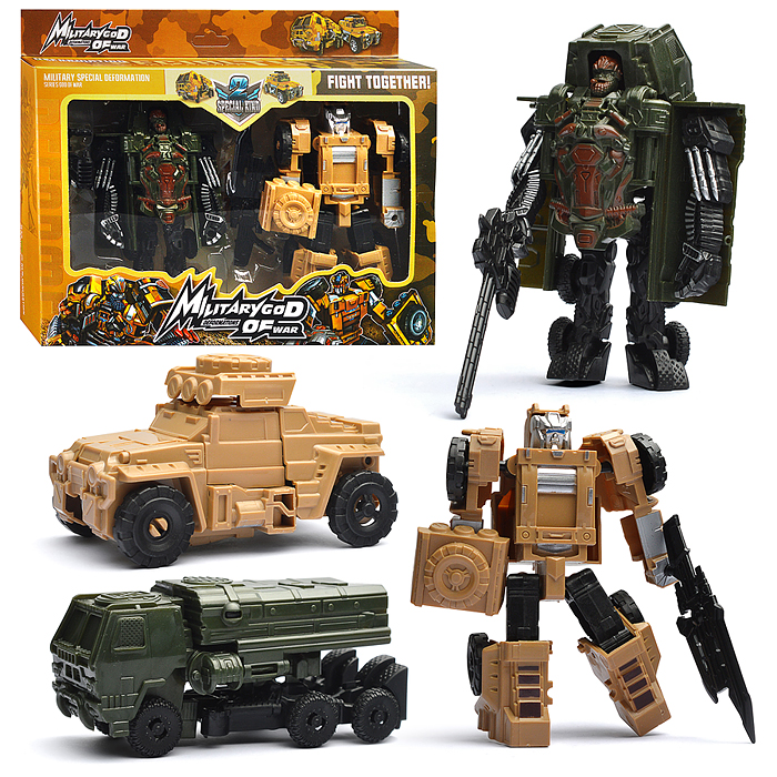 Робот HF111-8 "Броневик" трансформирующийся, в коробке