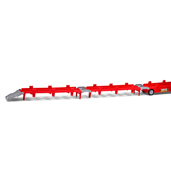 Машина F3555-82 "Автовоз" (цвет красный) 4 машины в комплекте, в коробке