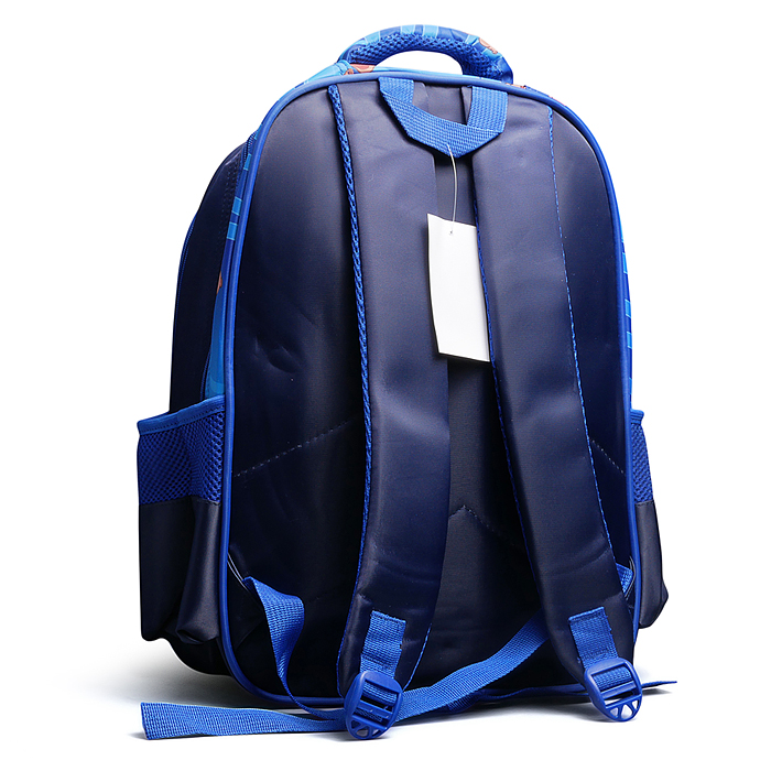 Рюкзак школьный "Итал.Мем" 41x30x15 см, 3 отделения, 2 кармана, уплотненная спинка, ОПП-упаковка